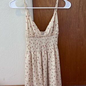 Princess Polly Floral Cream Dress